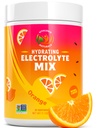 Elektrolyte Toz – Zero Sugar Hydration Mix | 90 hizmet | DW, Vegan, Gluten-Free | Natural Electrolytes for Muscle Recovery, Energy & Cramp Support | for Women, Runners, Athletes