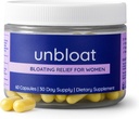 Kadınlar için Anti-Bloat Pills - Kadınlar ve Digestive Support Supplement - Geliştirilmiş Gut Health - Prebiyotiks & Probiyotiks - Debloating Supplements - 60 Count