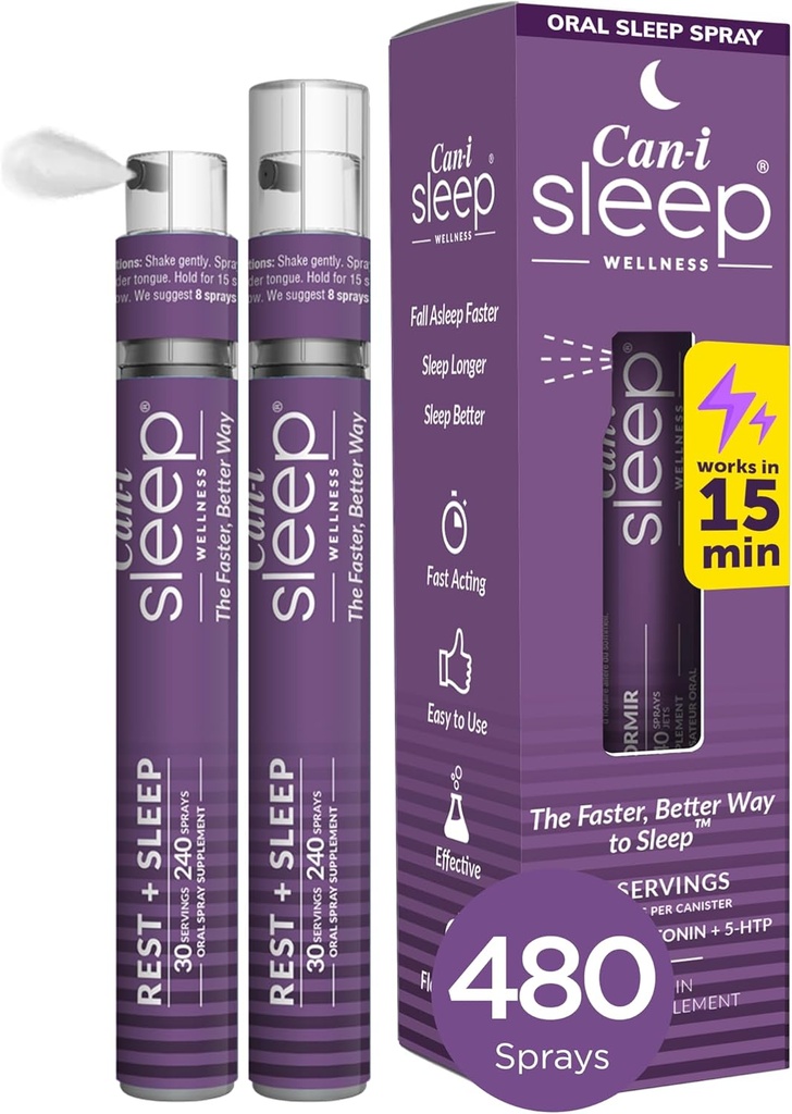 Menopause ve Perimenopause Aşamaları Kadınlar Için Hızlı Uykuya Geri Dönüş, Etkili Uykuya Bak. Can-i Sleep Spray - 60 Hizmet