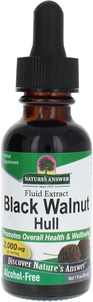 Απάντηση της φύσης Black Walnut Green Hulls -- 1 fl oz