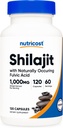 Nutricost Shilajit Capsules (1.000 mg Per Service) (120 Capsules) - Shilajit, 60 Hizmet, Gluten Free, Non-GMO, Vegan Dostu Diyet
