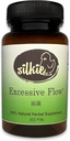 Silkie Excessive Flow Supplement - Hormonal Balance Support, Regulates Your Rise, Boosts Energy + Wellness, 300 Count