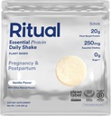 Ritual Prenatal Vegan Plant Temel Protein Toz: Hamileliği desteklemek için Choline, Postpartum, & Lactation, ABD'deki Rejeneratif Çiftliklerden 20g Organik Pea Protein, Sugar Free†, Vanilla, 1 Lbs