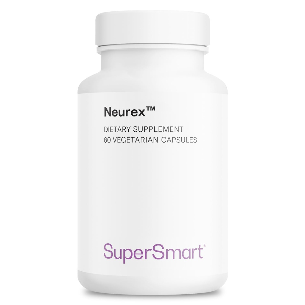 Supersmart Neurex (Advanced Formula) - Υψηλής ισχύος συμπλήρωμα εγκεφάλου - με Ginkgo Biloba, Bacopa Monnieri, GPC, Huperzine A 