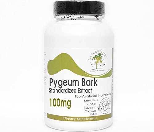 Pygeum Bark Standardized Extract 100mg% Phytosterols - 100 Capsules - Hiçbir Katkı - Naturetition Supplements - Naturetition Supplements