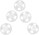 İşitme Aid Ear Piece Open Domes 6mm 5-Pack Comfortable PASP (Kişisel Ses Amplifiers Ürün) Kit Ear Tips Invisible, Perfect for Open Air (Open fit)For RIC dışında
