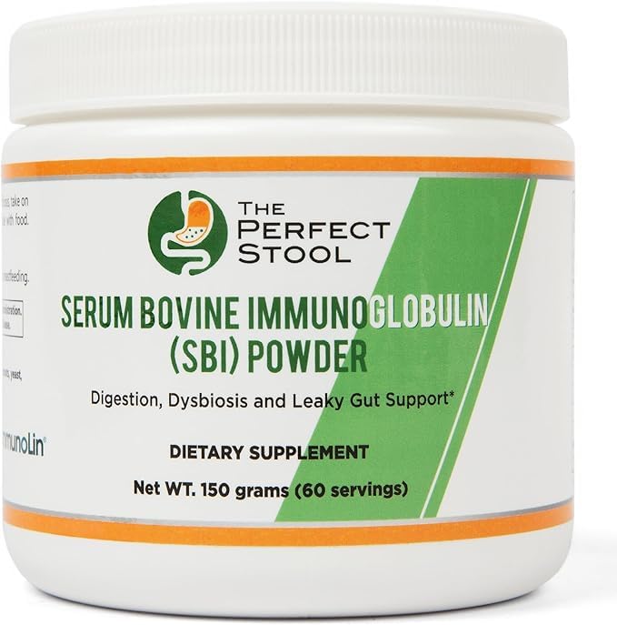 60 Υπηρεσίες – Περιέχει πατενταρισμένο IgG Ingredient Immunolin® – Ίδιο συστατικό που χρησιμοποιείται σε Leading SBI Formulas – ορός Βοοειδή ανοσοσφαιρίνη (SBI) σκόνη – 150g καθαρό IgG χωρίς πρόσθετα
