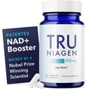 TRU NIAGEN, Anti Aging ve Hücre Rejenerasyonu için patentli NAD+ Supplement, 300 mg Niagen, 30 Hizmet | Destek Hücreleri Enerji, Beyin, Kas | Nicotinamid Riboside (NR) 1 Günlük | 1 Şişe