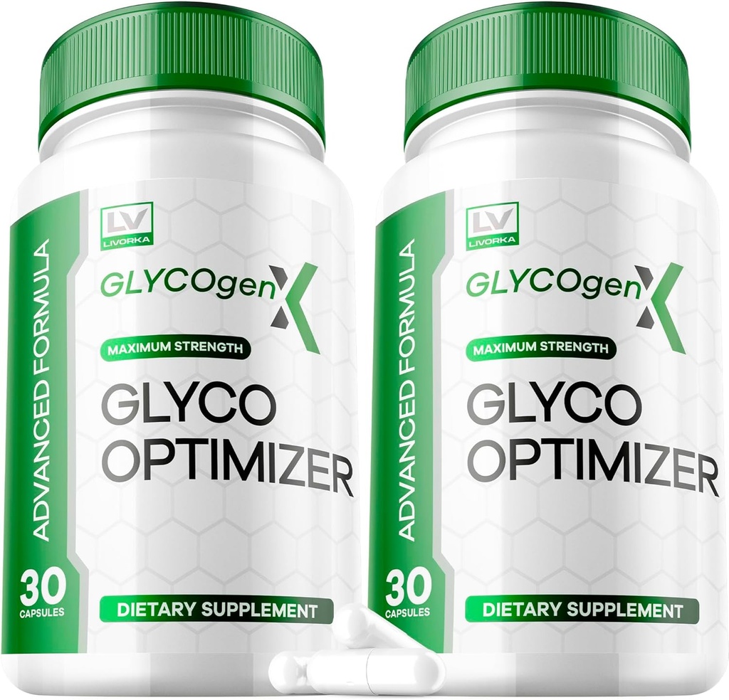 LIVORKA 2 Pack - Glycogen X Glyco Optimazer, Glyco X Optimizer Glycogen, GlycogenX, Glycogen X, Glycogen X, Glycogen