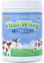 Grass-Fed Whey Protein Powder για την ανοσοποιητική ζωτικότητα, φυσικό άρωμα 600g (30 μερίδες), 15g πρωτεΐνη ανά σερβίρουμε, ζωτικό τυρί, καθαρό ολιστικό, Διατροφή ευεξίας