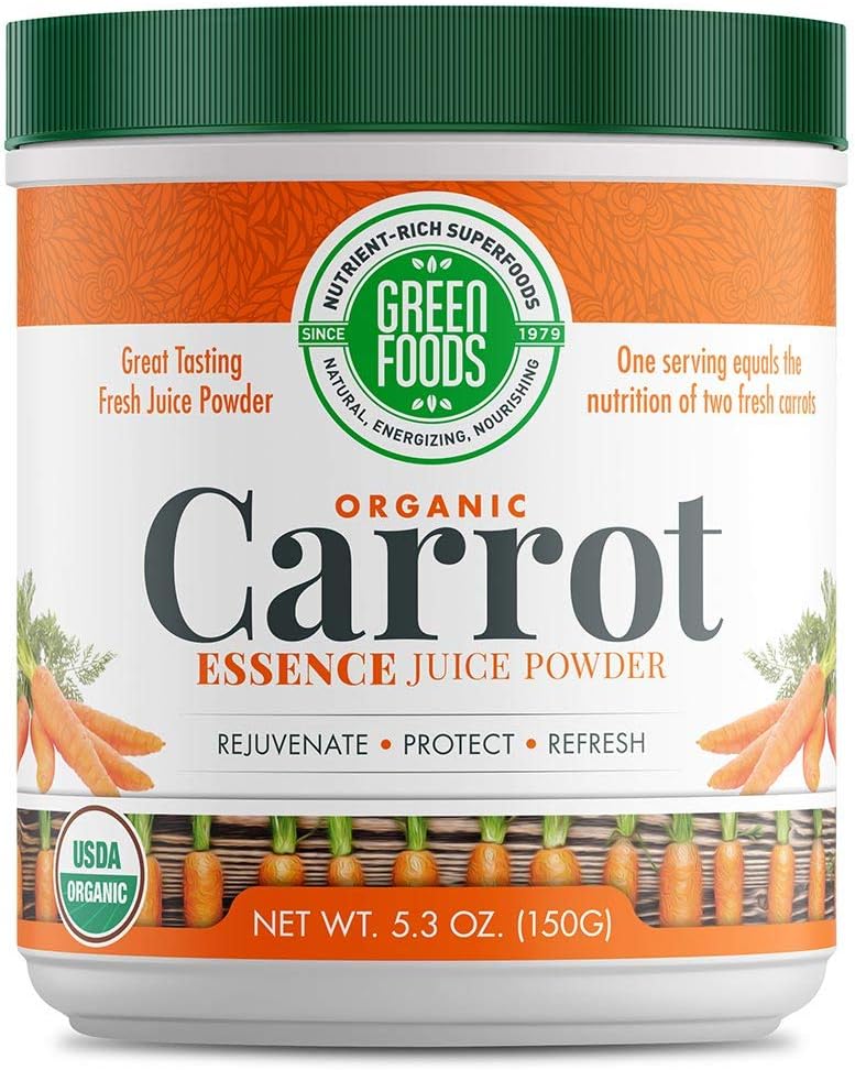 Green Foods - Carrot Essence, 5.3 oz powder