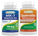 Best Naturals MK-7 100 mcg & Quercetin με Bromelain