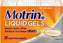 Motrin IB 200 mg Sıvı Gels - 20 ct, 3 Paket