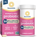 Yeni Yaşam Kadınları Probiyotik Capsules, 50 Milyar CFU Garantili, pH Dengesi, Vaginal, Urinary, Digestive and Immune Health(2), L. Rhamnos GG, Süt, Soy ve Gluten-Free, 60