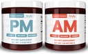 AMPM Beslenme: Aktif Sabah (AM) + Barışçı Midnight (PM) Gününüzü Son Enerji ile Yakıt Ediyor ve Dinlenme Geceleri Enjoy - Enerji için Kapsamlı Bir Program, Mood, Sleep Support ve Gut Health