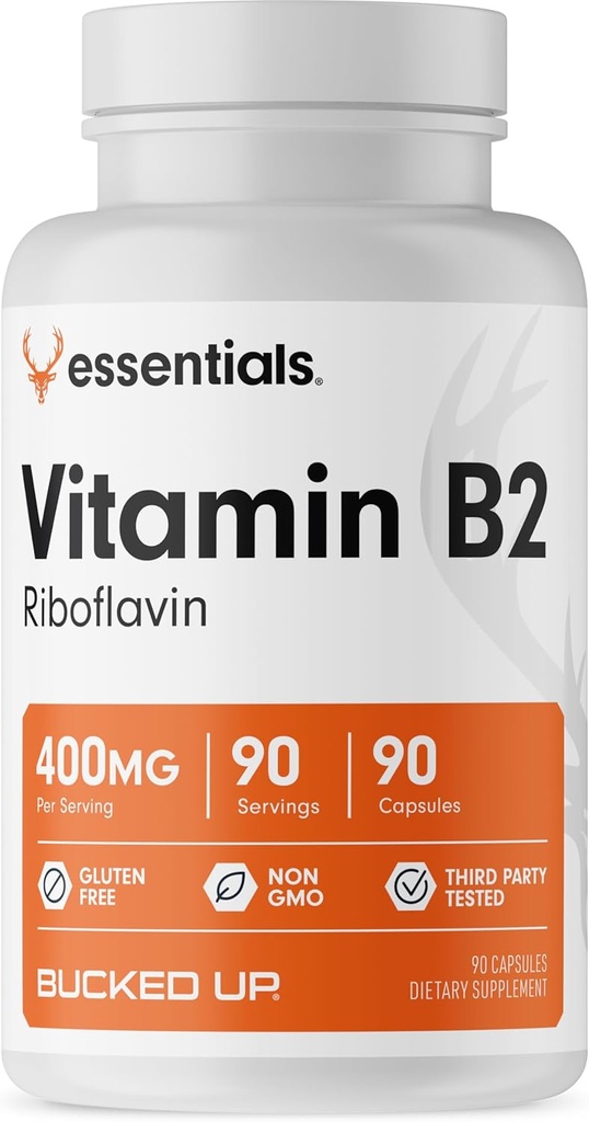 Καψάκια Βιταμίνης B2 400mg, Απαραίτητα (90 μερίδες)
