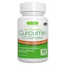 Igennus Advanced Curcumin C3 Complex, 300% Μεγαλύτερη Απορρόφηση & Ταχεία πρόσληψη, 95% Τυποποιημένο Εκχύλισμα, 90 μερίδες, Καθαρή ετικέτα, Vegan Συμπλήρωμα, 1-a-Day, 90 κάψουλες