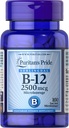 Puritan'ın Gurur B-12 2500 mcg Microlozenges, 100 Kont
