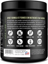 Βιολογικά Πράσινα Superfood σκόνη, κρύο πιεσμένο Vegan και Keto σκόνη, μη-GMO, χαμηλή θερμίδα ημερήσια πράσινη σκόνη χυμό