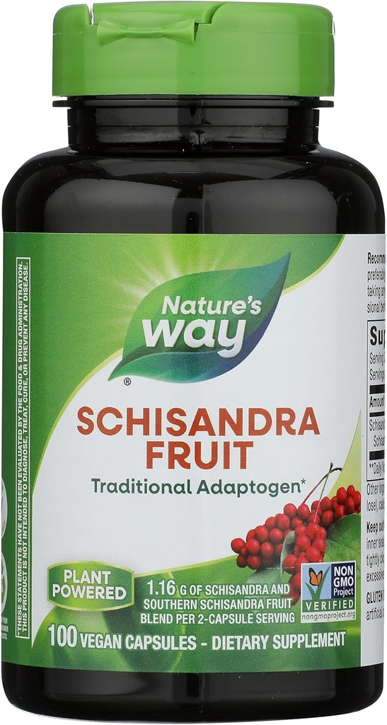 Nature's Way Nature's Way Schisandra Fruit, 1,160 Mg Per Service, 100 Count