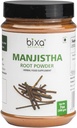 Bixa BOTANICAL Manjistha Toz | Rubia kordonifolia | 200 Grams / 7 OZ | Skin & Face Pack | Gluten Free, Non-GMO, Steam Tedavi Edildi, Vegan, 100% Pure.