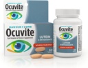 Ocuvite Eye Vitamin & Mineral Supplement, Lutein & Antioksi Vitaminleri A, C & E, Eye Health & Support için çinko, Gözler için 60 Tablet,