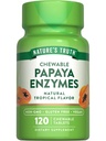 Αλήθεια της φύσης Papaya Ένζυμο Μασώμενα δισκία 