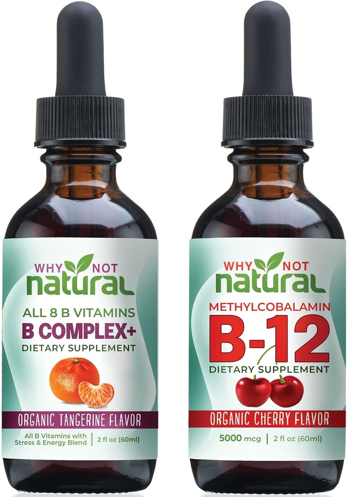 Enerji için Doğal B Kompleksi ve B12 Sıvı Durağı Neden Değil