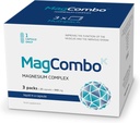 MagCombo - Concentrated Pure Magnesium, Special Oil Formula for Maximum Absorption, enriched with Vitamins В2, В6, В12 and С, only 1 Capsule Daily. (Pack of 3)