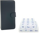 e-Pill 5 Times a Day x 7 Day Weekly Pill Organizer, Vitamin ve Tıp Pill Box - Discreet Case