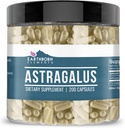 Earthborn Elements Astragalus 200 Capsules, Pure & Undiled, No Wordss