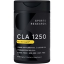 Spor Araştırmaları CLA - Erkekler ve Kadınlar için Aktif Conjugated Linoleic Asit ile 1250 mg | Non-GMO, Soy & Gluten Free -% 95 (90 Softgels)