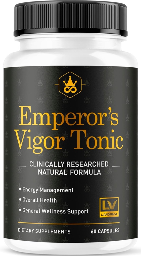 İmparator Vigor Tonic Capsules, İmparator Vigor Tonic Pills Gelişmiş Formula, 30 Gün Boyunca 60 Capsules