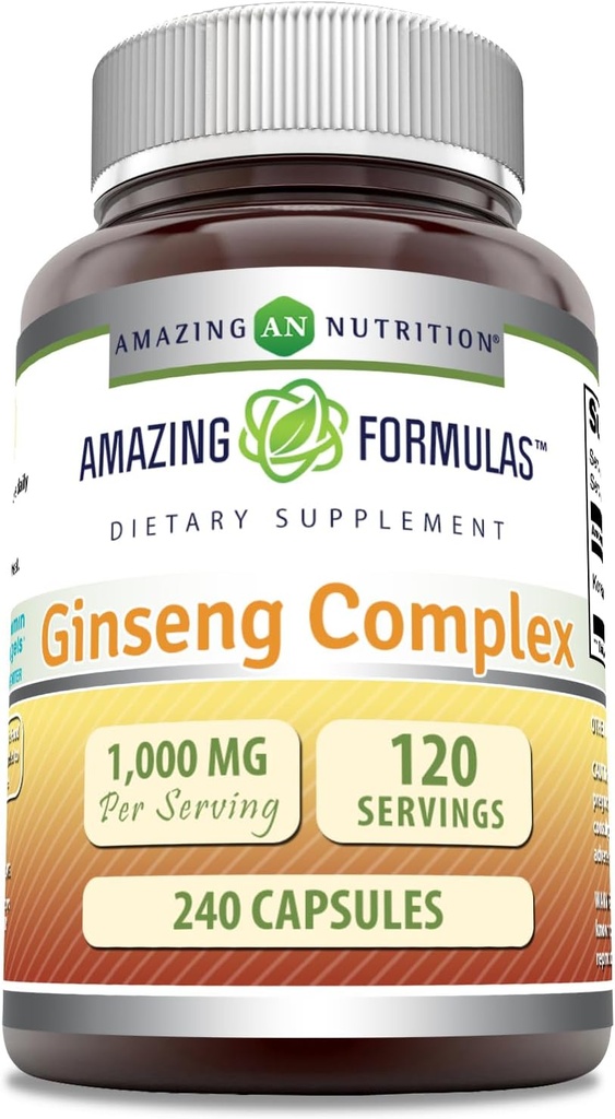 Amazing Formulas BTC Kompleksi - 1000 Mg Per Servis, Capsules (Non-GMO,Gluten Free) Sağlıklı Immune Sistemi - Destekler Enerji Üretimi - Boosts mental Alertness. (240 Count)