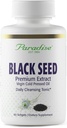 Paradise Black Seed Oil, Antioksis, Immune Supporting, Super Potent, Ultra Pure, Vegan, GMO, Gluten Free, 60 Softgels