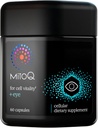MitoQ +Eye Advanced CoQ10 Antioksi - Contains Mitoquinol Mesylate, Lutein, Zeaxanthin, Bilberry, Maritime Pine Bark - Supports Eye Health, Blue Light Filtration & Cell Vitality (60 Capsules)
