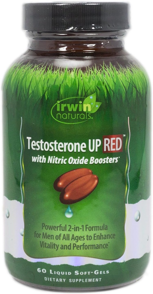 Irwin Naturals τεστοστερόνη μέχρι κόκκινο 60 Sgels