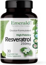 Emerald Laboratuvarlar Resveratrol - Hücreler ve Kartiovasküler Destek için Resveratrol - Diyet Supplement with Resveratrol