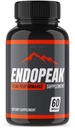 Laboratuarları - Erkekler için Endopeak Peak Performans Kapsülleri, Maksimum Güçlü, Ultra Pure Non-GMO Vegan Supplement, Advanced Formula (60 Capsules)