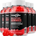 Phenoman for Men Gummies – Pheno Man Max Performansı, Phenoman Advanced Formula, Ekstra Güçlü Doğal Supplement for Muscle growth & General Health Support and Reviews (5 Pack – 300 Gummies)