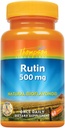 Thompson rutin 500 mg | Bioflavonoyak ve Antioksi | Sağlıklı Vasüler Sistem Desteği | Non-GMO & Vegan | Lab Doğrulandı | 60 Tablet