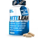 Evlution Διατροφή τη νύχτα Fat Burner υποστήριξη - Διανυκτέρευση ύπνος και απώλεια βάρους χάπια υποστήριξης με θερμογόνο πράσινο τσάι και λευκό εκχύλισμα κοτόπουλου - χάπια διατροφής που μπορεί να βοηθήσει πεισματάρη απώλεια λίπους