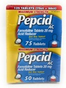 Pepcid AC Asit Maksimum Kuvveti - 125 Tablet