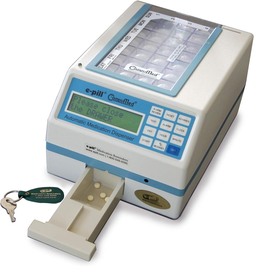 e-Pill CompuMed - Tamper Dayanıklı Otomatik Pill Membran - AC Powered