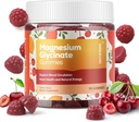 90 Count Magnezyum Glycinate Gummies 400 mg w/Ashwagandha Supplement - Sugar Free Magnezyum Glycinate Supplement Ashwagandha Gummies for Yetişkinler için