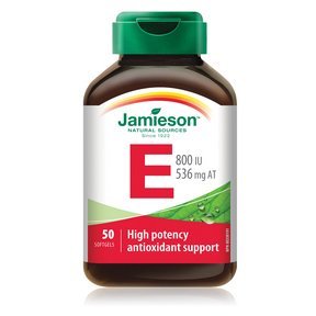 Jamieson Vitamini 800 IU, 50 softgels