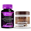 WELNESS LABSRX συμπλήρωμα Nattokinase κάψουλες 5000 FU - Mushroom Coffee Blend