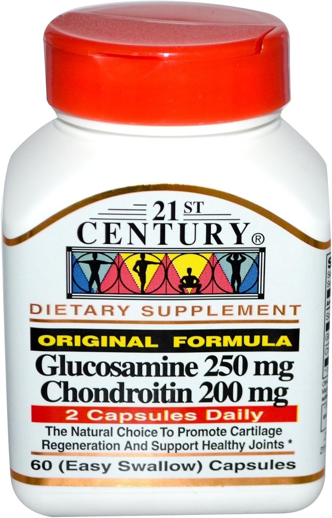 21. Yüzyıl Glucosamin Chondoitrin Original Formula 60 Capsules