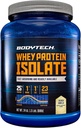 BODYTECH Whey Protein Isolate Powder - με 25 γραμμάρια πρωτεΐνης ανά Σερβίρισμα & BCAA's - Ιδανικό για Μετα-Εκπόνηση Μυϊκό Κτίριο & Ανάπτυξη, Περιέχει Γάλα & Σόγια - Γαλλική Βανίλια (1,5 Λίρες)