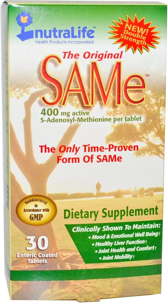 Nutralife The Original SAME -- 400 mg - 30 Εντερικά Καλυμμένα Δισκία